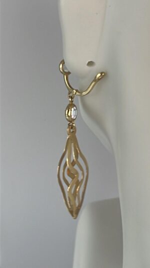 Aretes en oro amarillo - Imagen 7