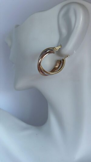 Aretes tres oros - Imagen 2