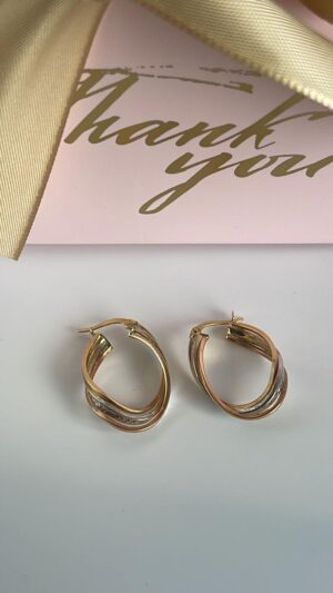 Aretes tres oros - Imagen 2