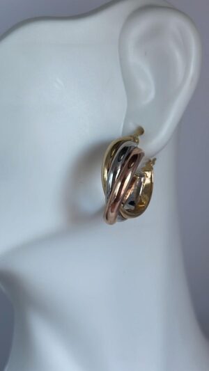 Aretes tres oros - Imagen 3