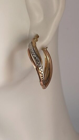 Aretes tres oros - Imagen 3