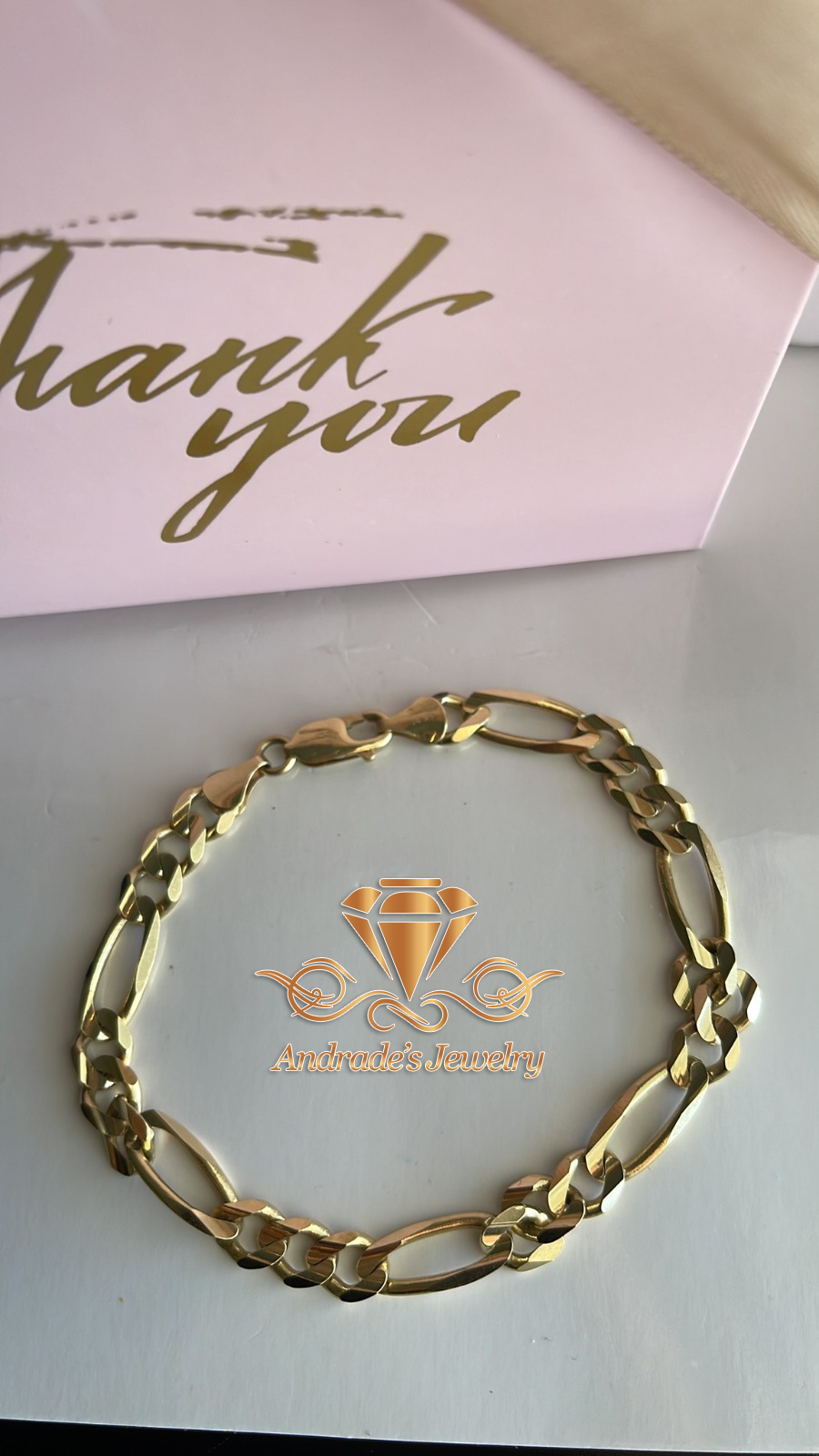 Esclava fígaro oro amarillo