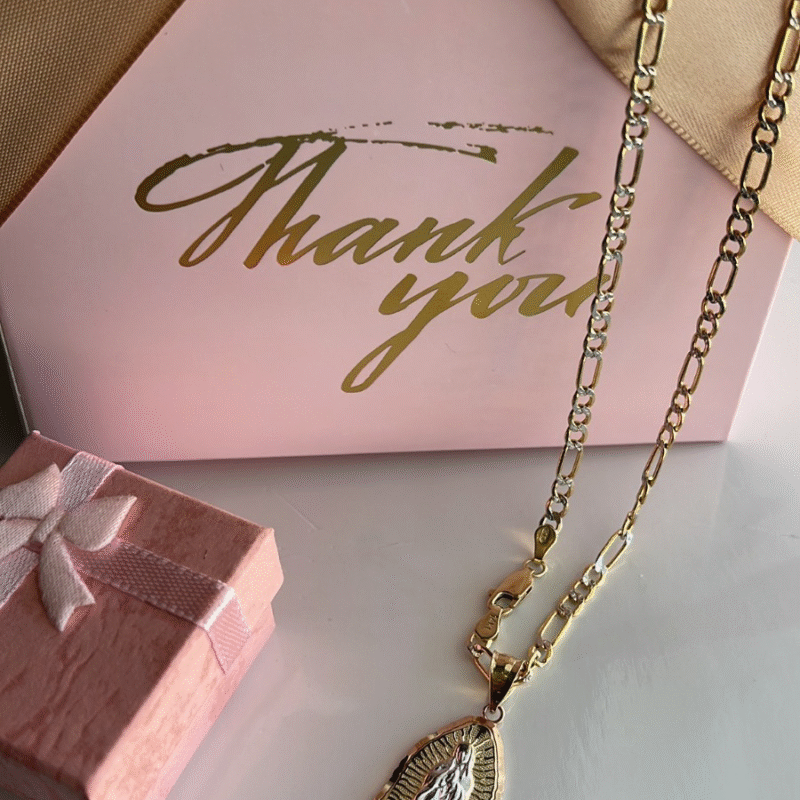 Medalla y Cadena fígaro