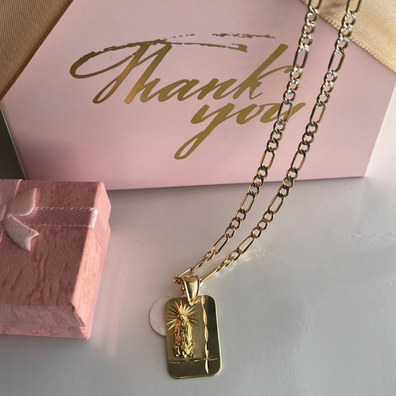 Medalla y Cadena fígaro