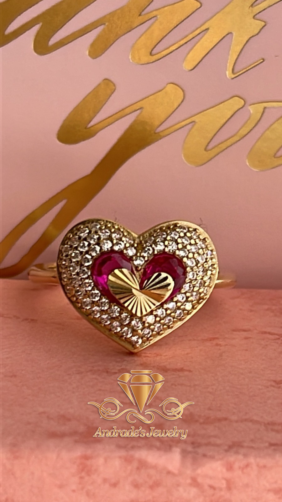 Anillo para quinceañera (7.5)