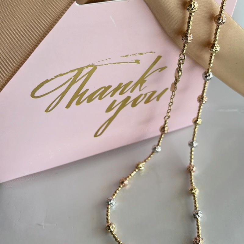 Gargantilla tres oros para dam