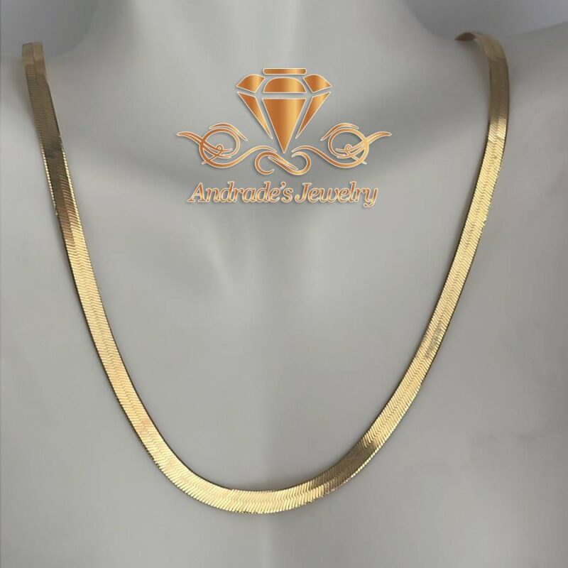 Gargantilla de mujer en oro amarillo de 14k